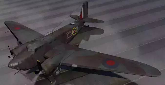 Douglas Digby Mk-1 - RCAF 3D model