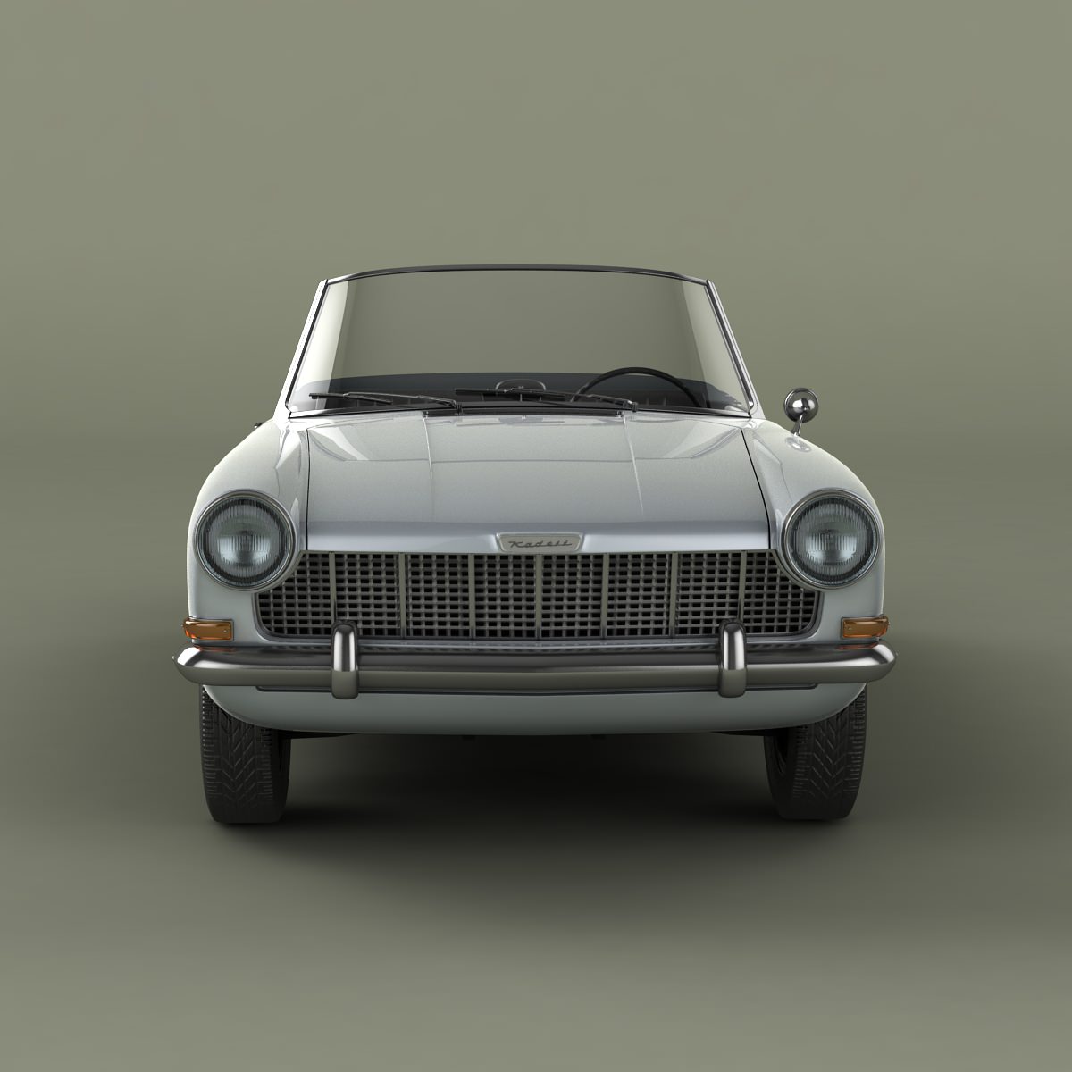 Opel Kadett Frua Cabriolet 3D model_4