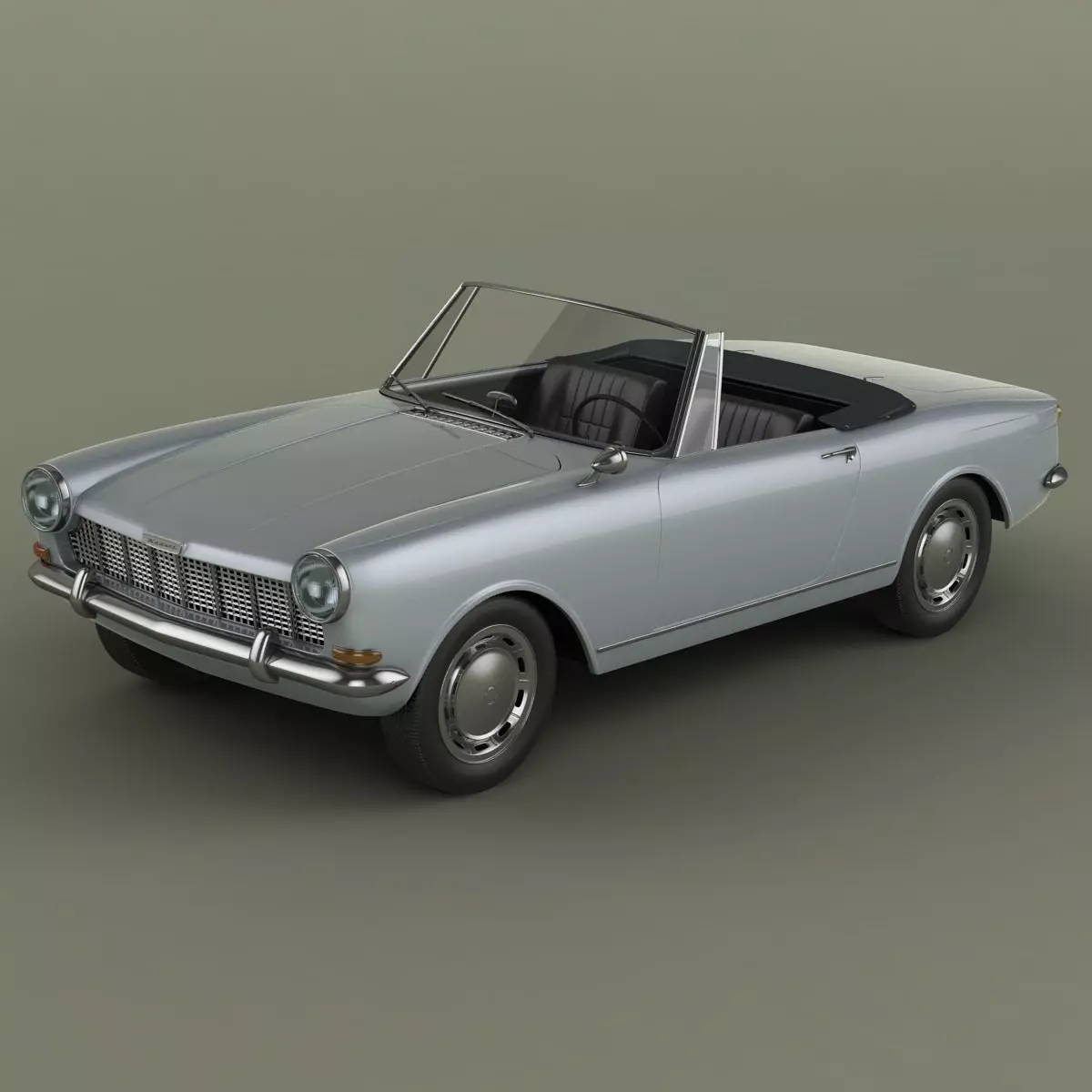 Opel Kadett Frua Cabriolet 3D model_0