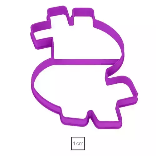 Dollar cookie cutter for professional