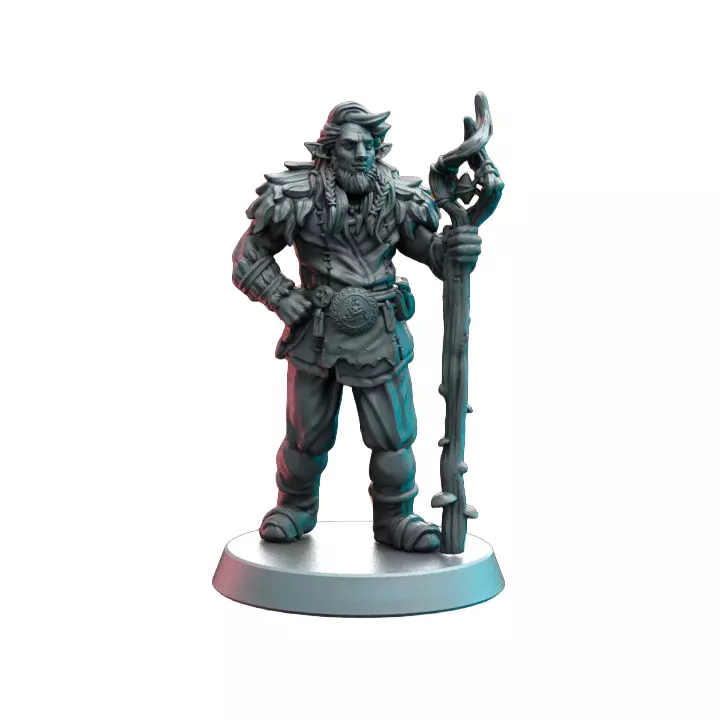 Firbolg IX - Collectible Hero Figurine 3D print model