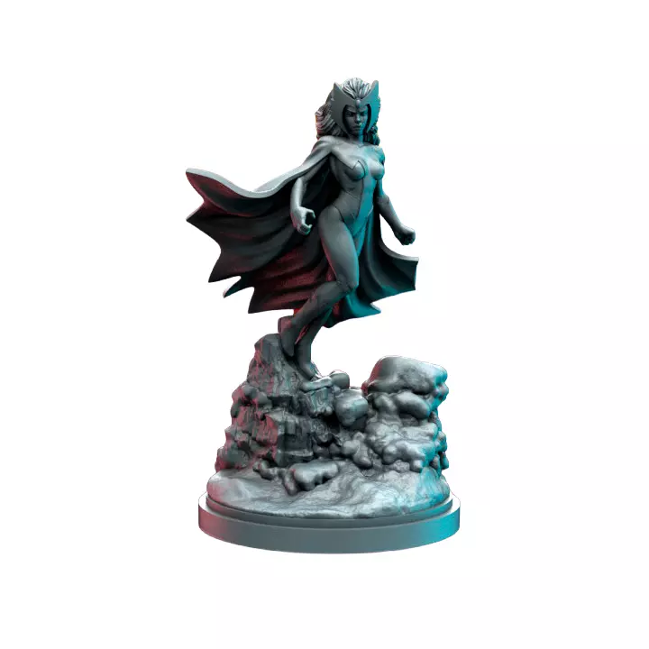 Queen Of The North VI - Board Game Miniature STL 3D print model