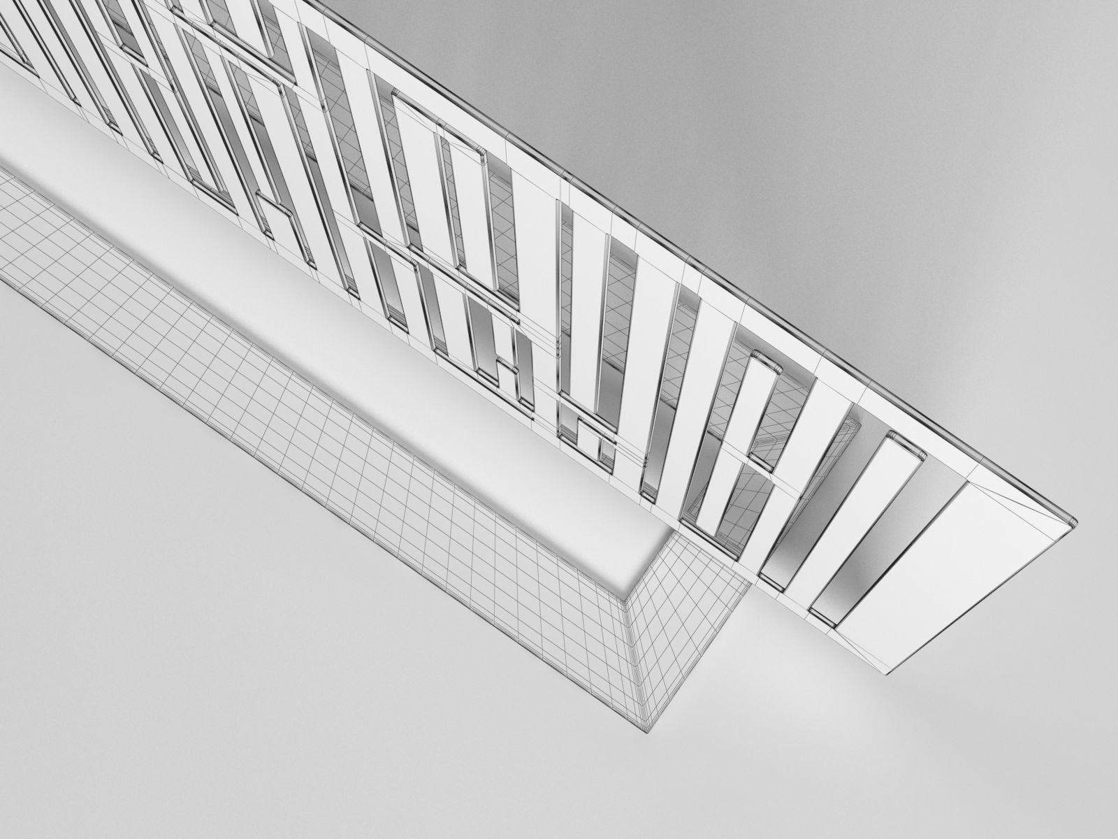 Fireplace Screen Rimbaud 3D model_2