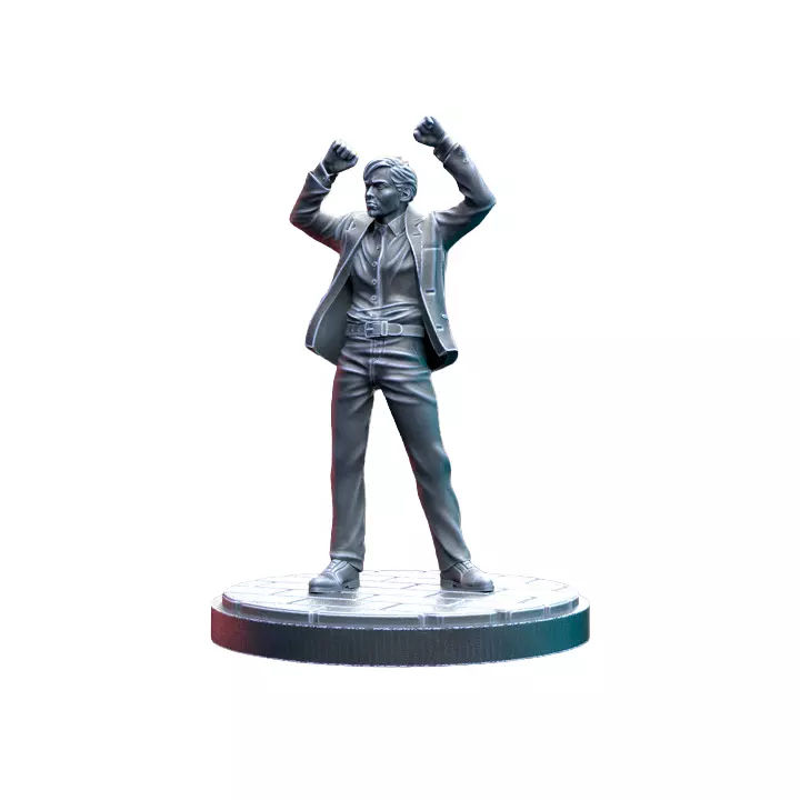 Bully Magee VII - Resin Miniature Figurine 3D print model