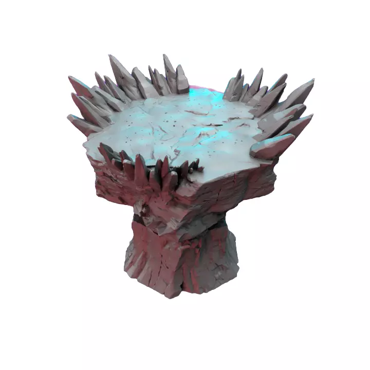 Rockplatform V - Fantasy 3D Print Model 3D print model