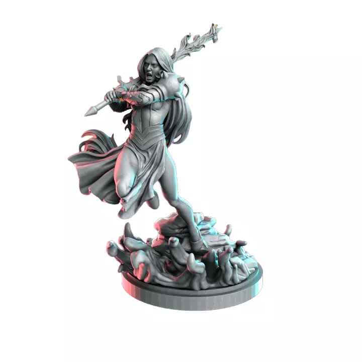 Lover Of The Russian Queen I - Tabletop RPG Miniature 3D print model