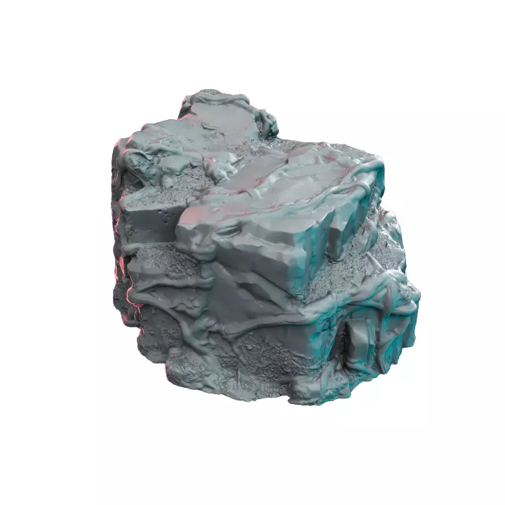 Cliffrock01 IX - Detailed Tabletop Figurine 3D print model