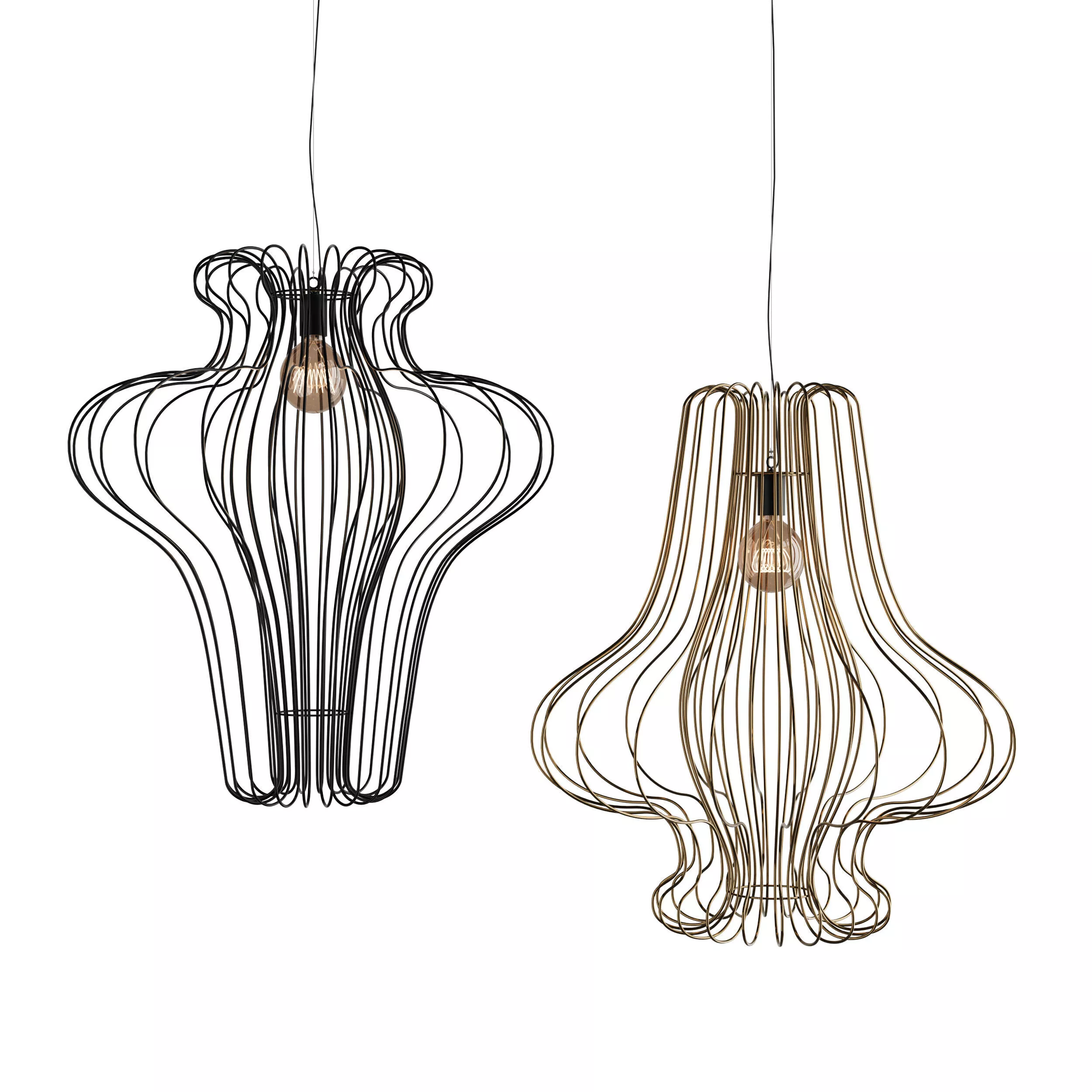 CAN CAN industrial pendant light by Colico 3D model