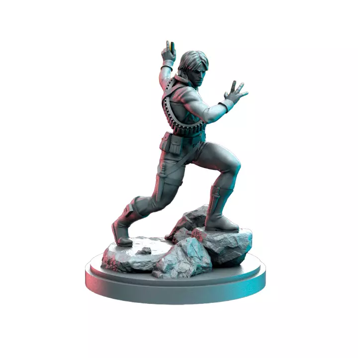 Himbo Celebrity IV - RPG Tabletop Figure 3D print model