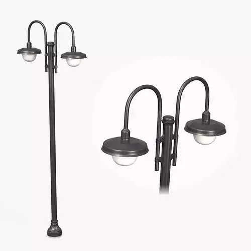 Street Light - Dual Classic Bell Head
