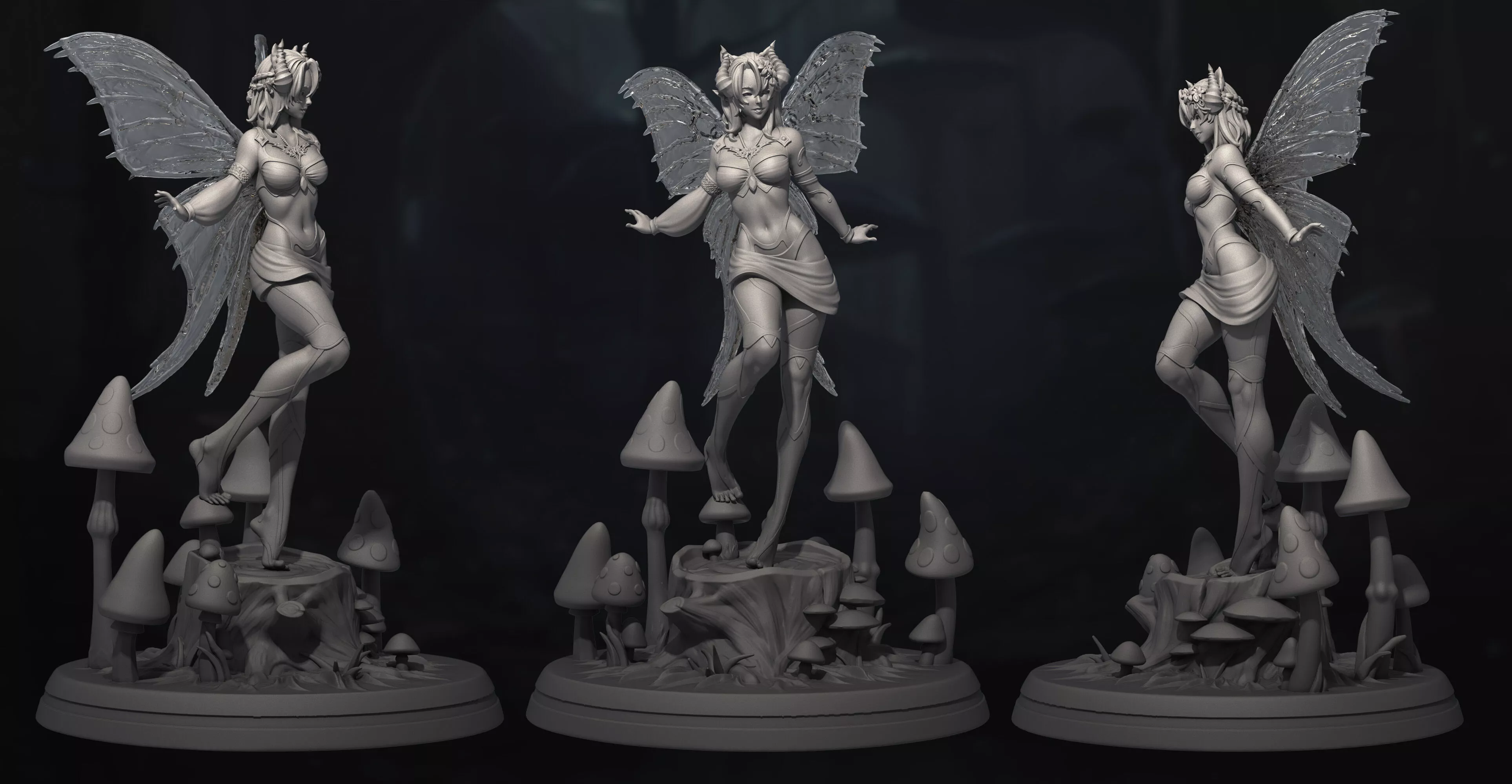 Forest Fairy Feloria 3D print model