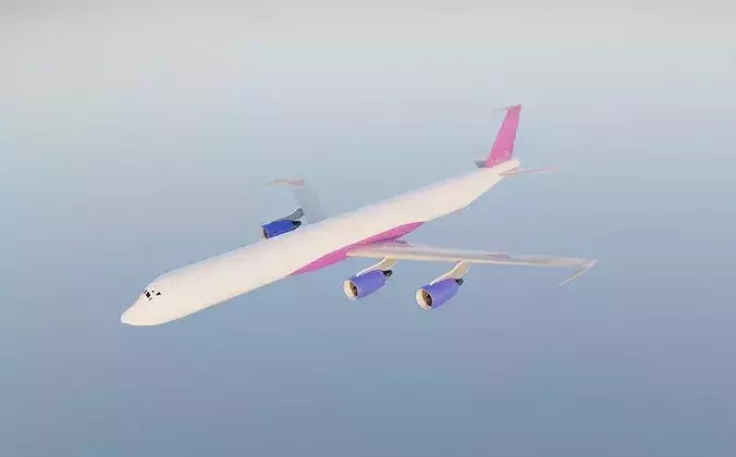 707-820-506 CFM Style Quad Jetliner - Custom 1950s Plane