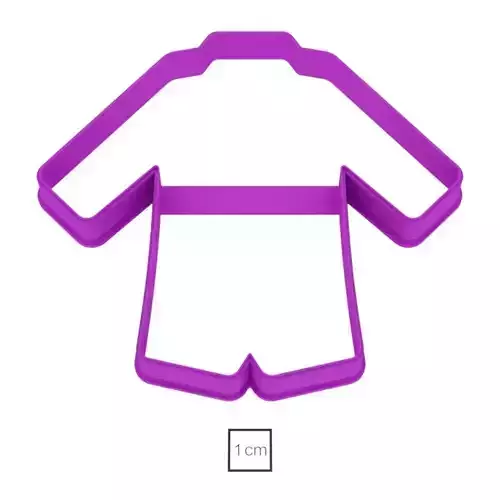 Coat cookie cutter for professional