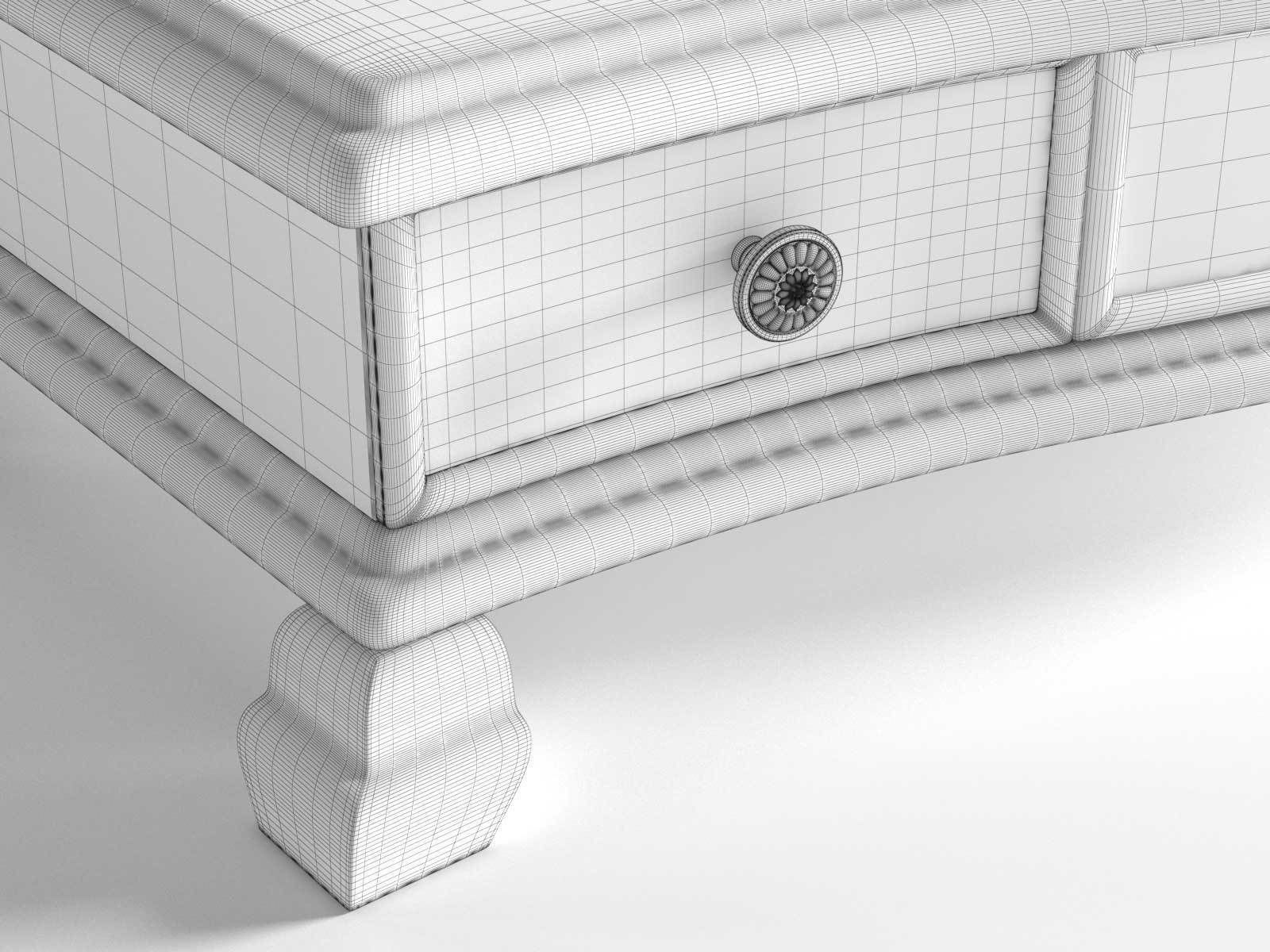 Florence Vanity Mirror 3D model_2