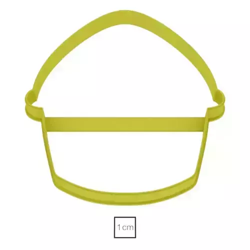 Cauldron cookie cutter for professional