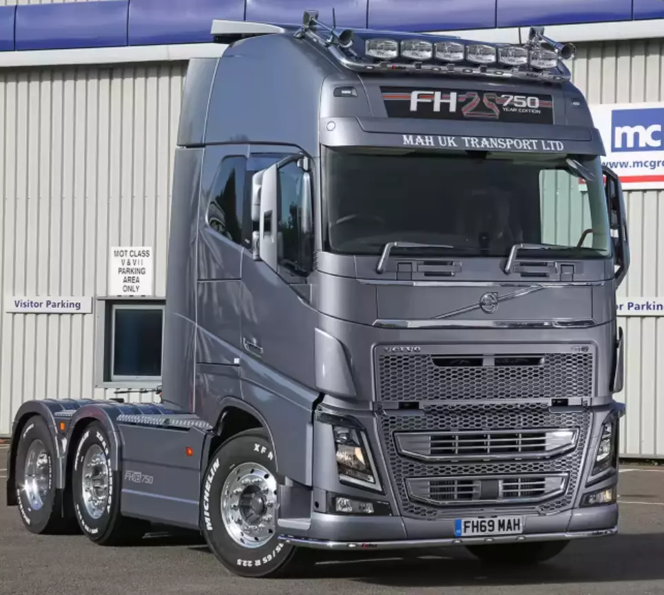 Volvo FH16 750 - 3D Printable STL Model - Heavy Duty Truck 3D print model