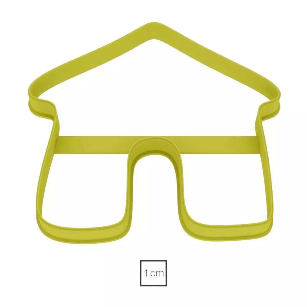 Doghouse cookie cutter for professional Free 3D print model