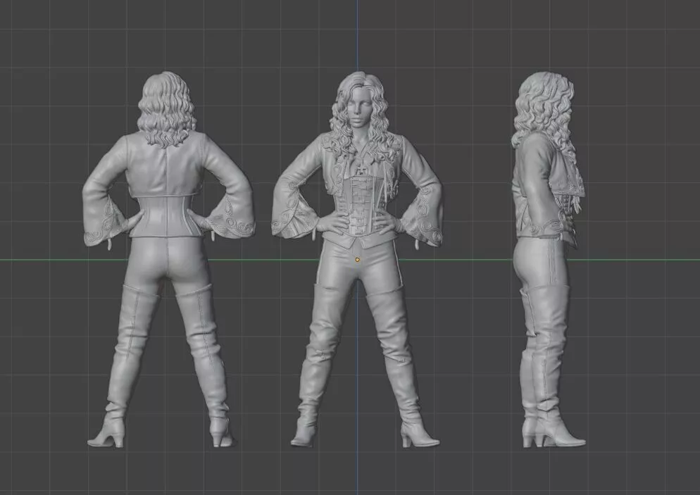 Anna Valerious - Character from the movie Van Helsing 3D print model