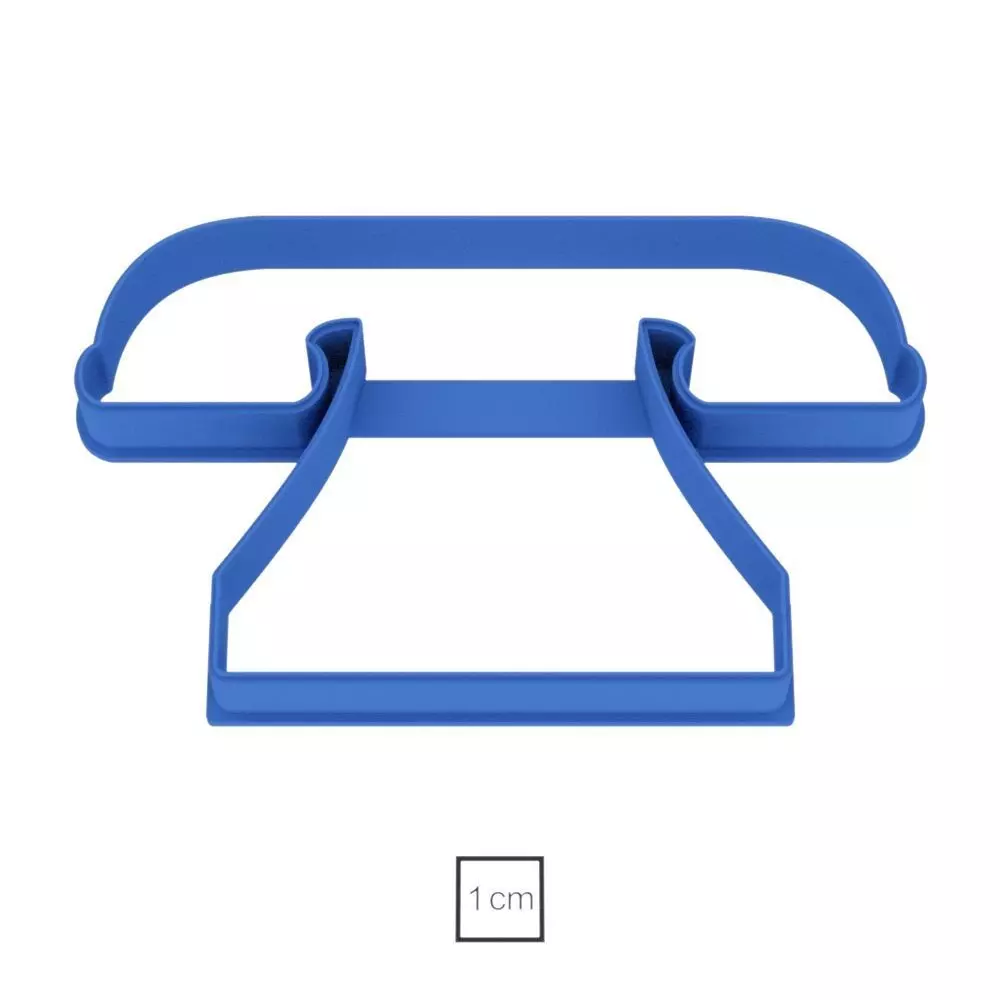 Phone cookie cutter for professional Free 3D print model
