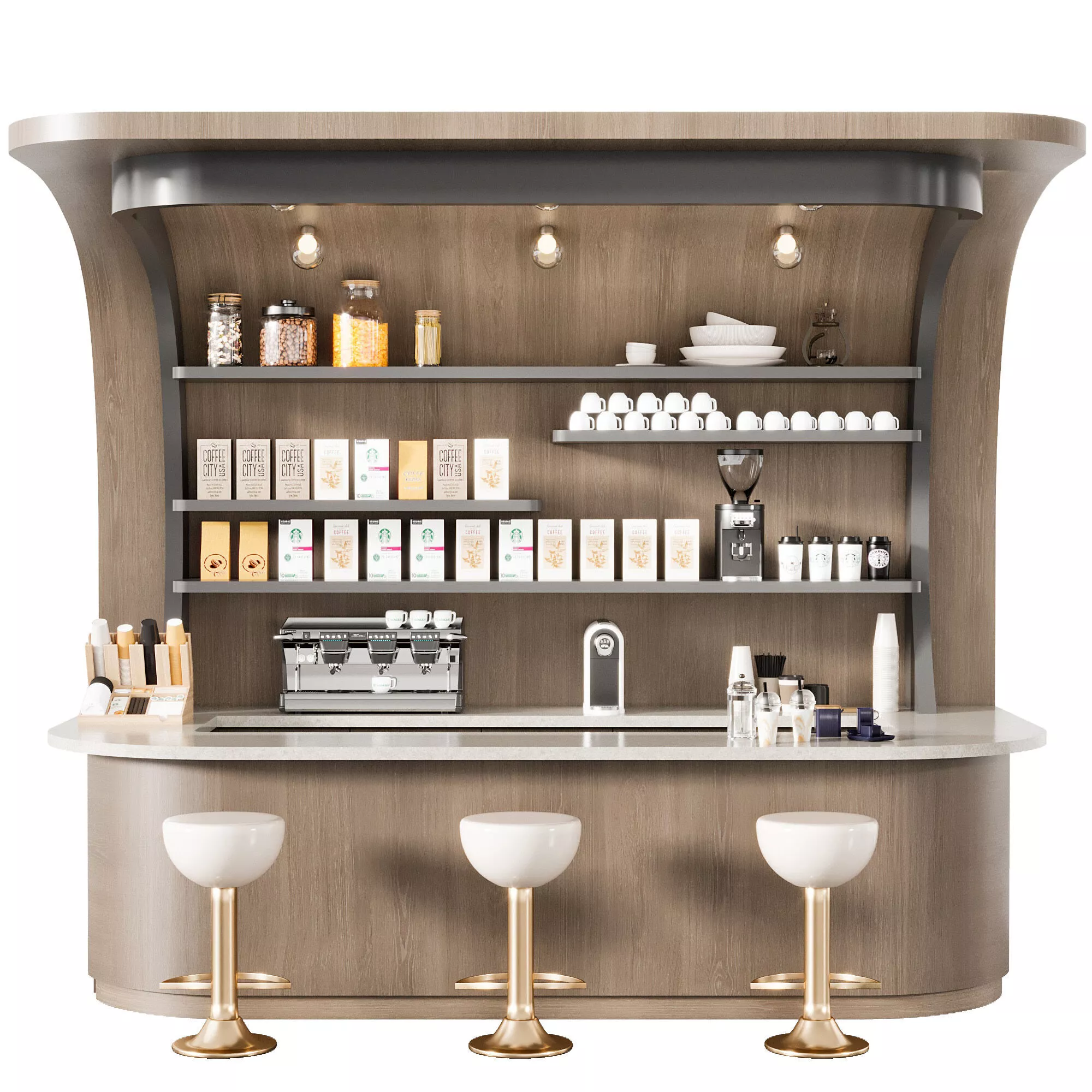 CAFE BAR NO53 A 3D model