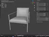 Modern Lounge Armchair - Sample File free 3D model | CGTrader