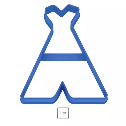 Wigwam cookie cutter for professional