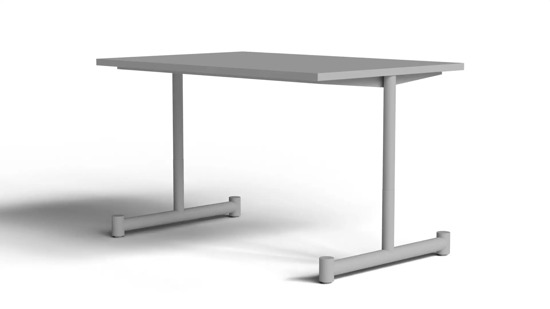 Modern Restaurant Dining Table - Sample File 3D model