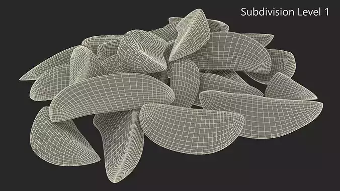 Country Fries 3D model 7
