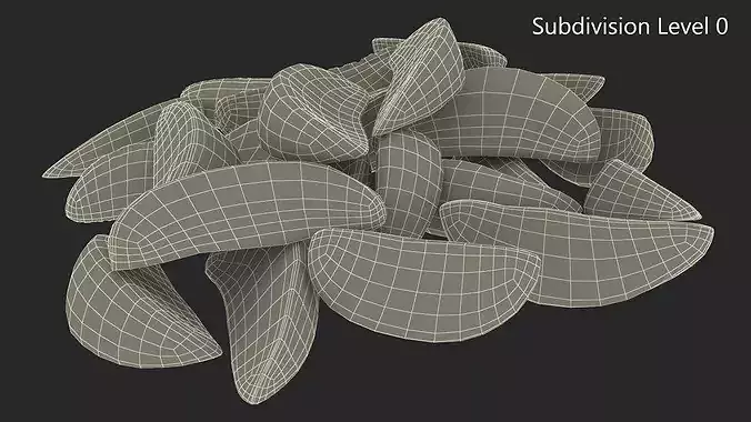 Country Fries 3D model 6