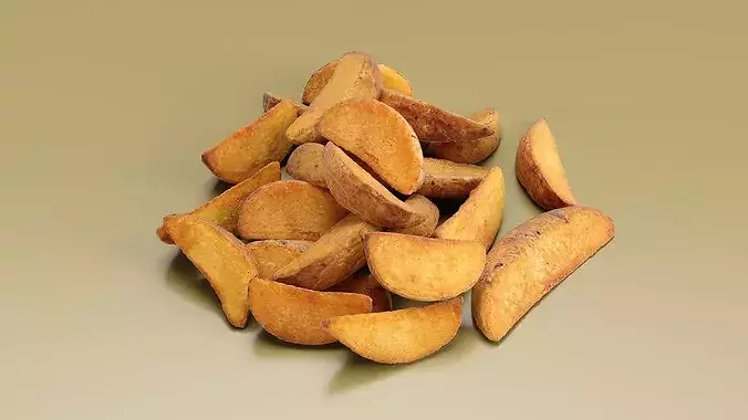 Country Fries 3D model 3