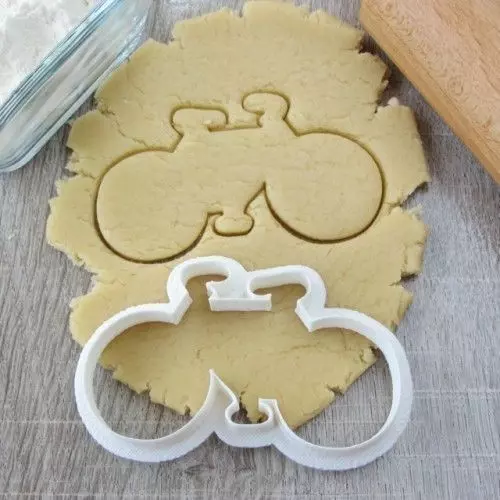 Bike cookie cutter for professional Free 3D print model