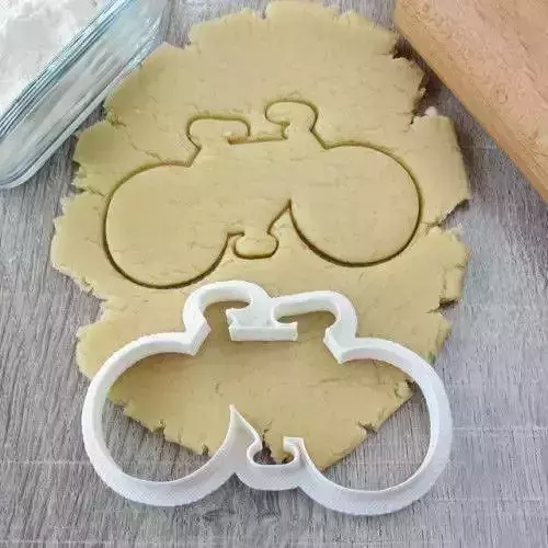 Bike cookie cutter for professional