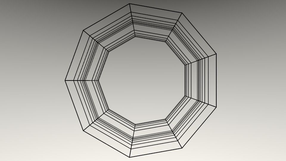 Ceramics porcelain bulbous vase 3D print model_3