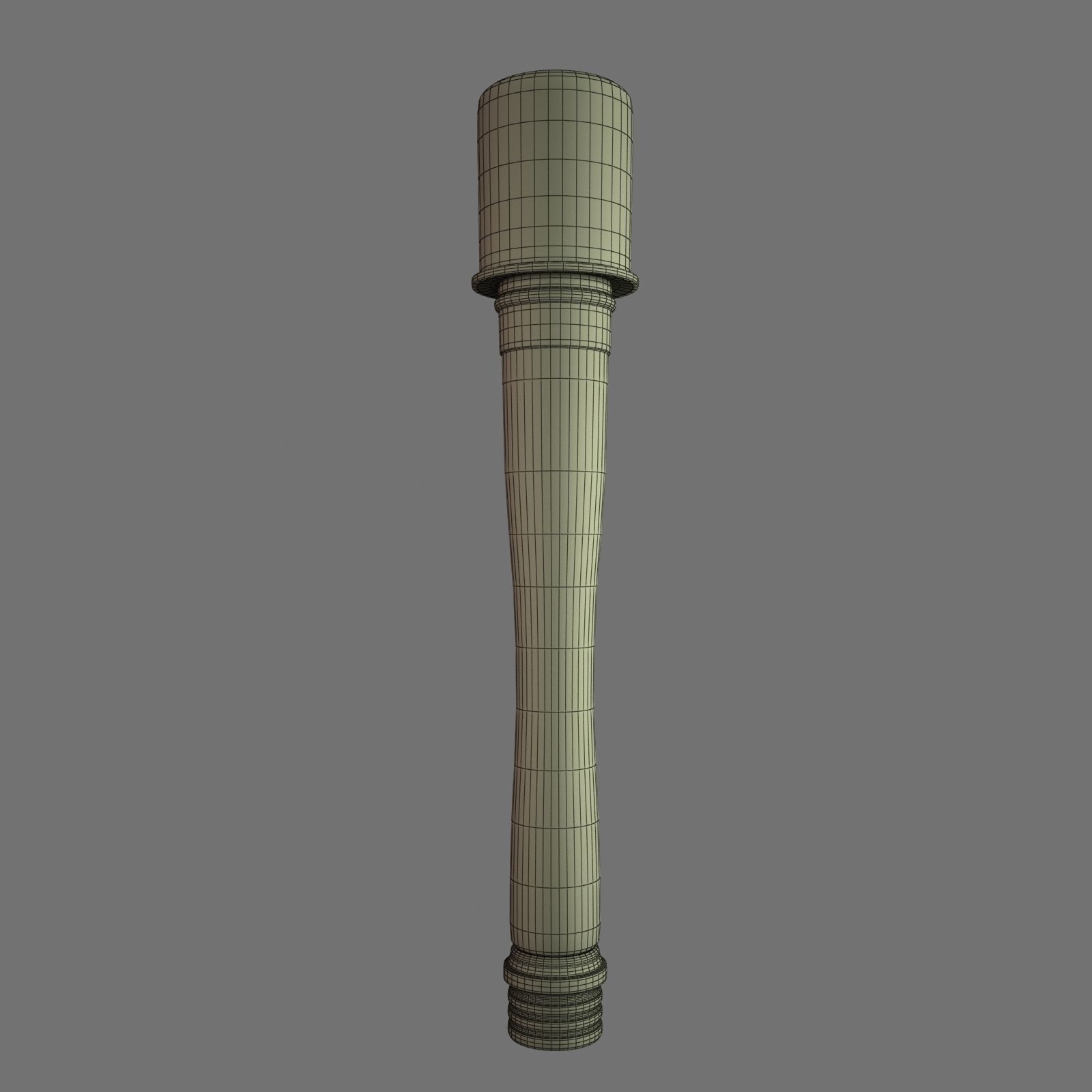 M24 Stielhandgranate Stick Grenade - RC low-poly  Low-poly 3D model_11