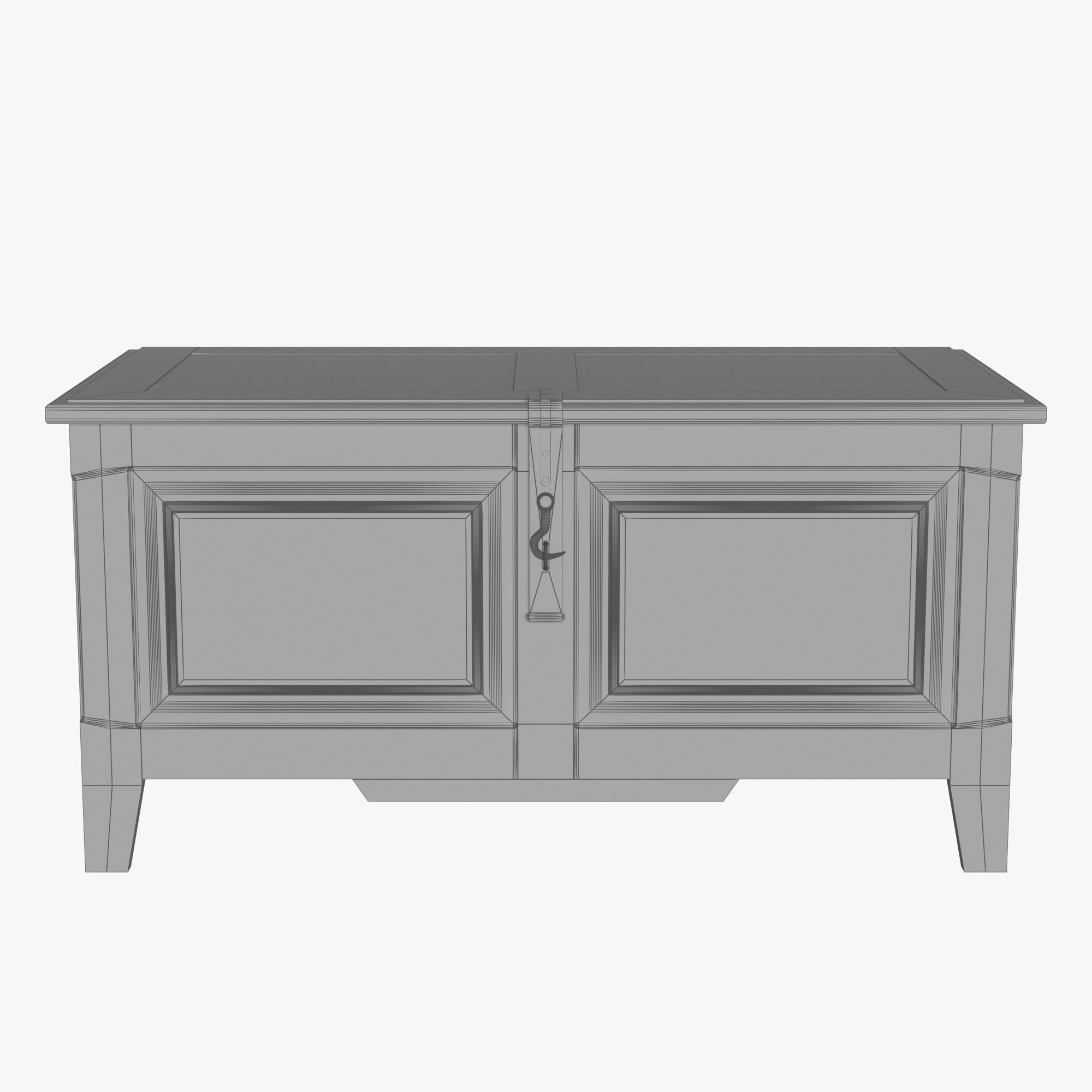 Chest ELE Normandy 3D model_2