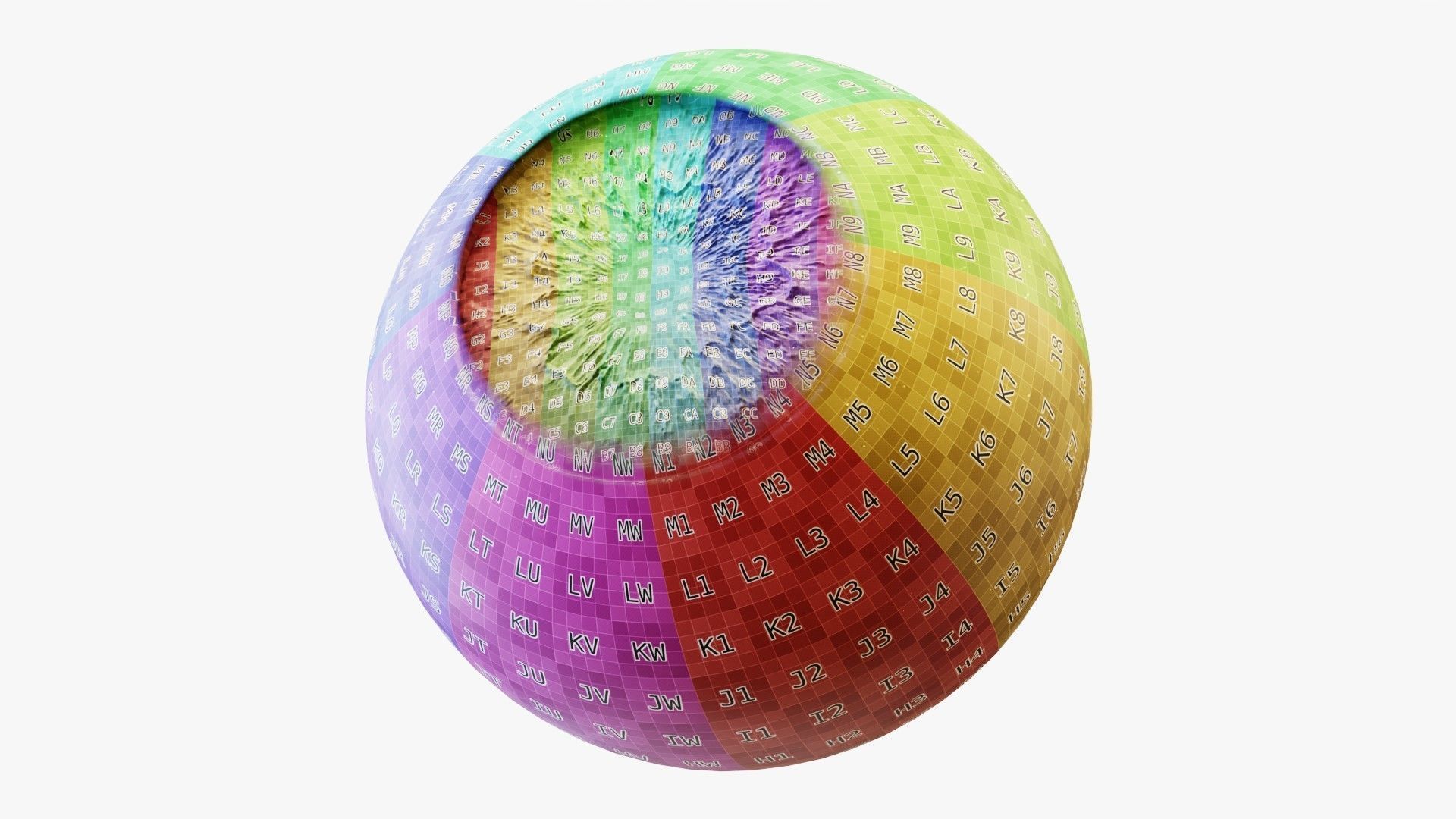 Human eye Photorealistic  Low-poly 3D model_14