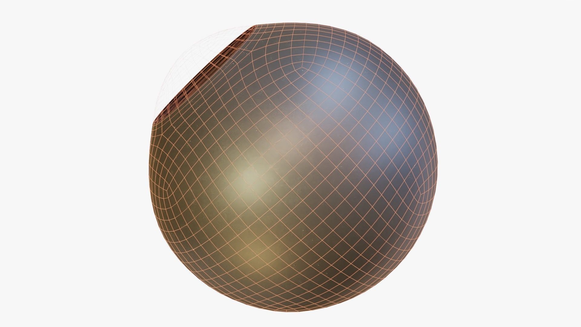 Human eye Photorealistic  Low-poly 3D model_21