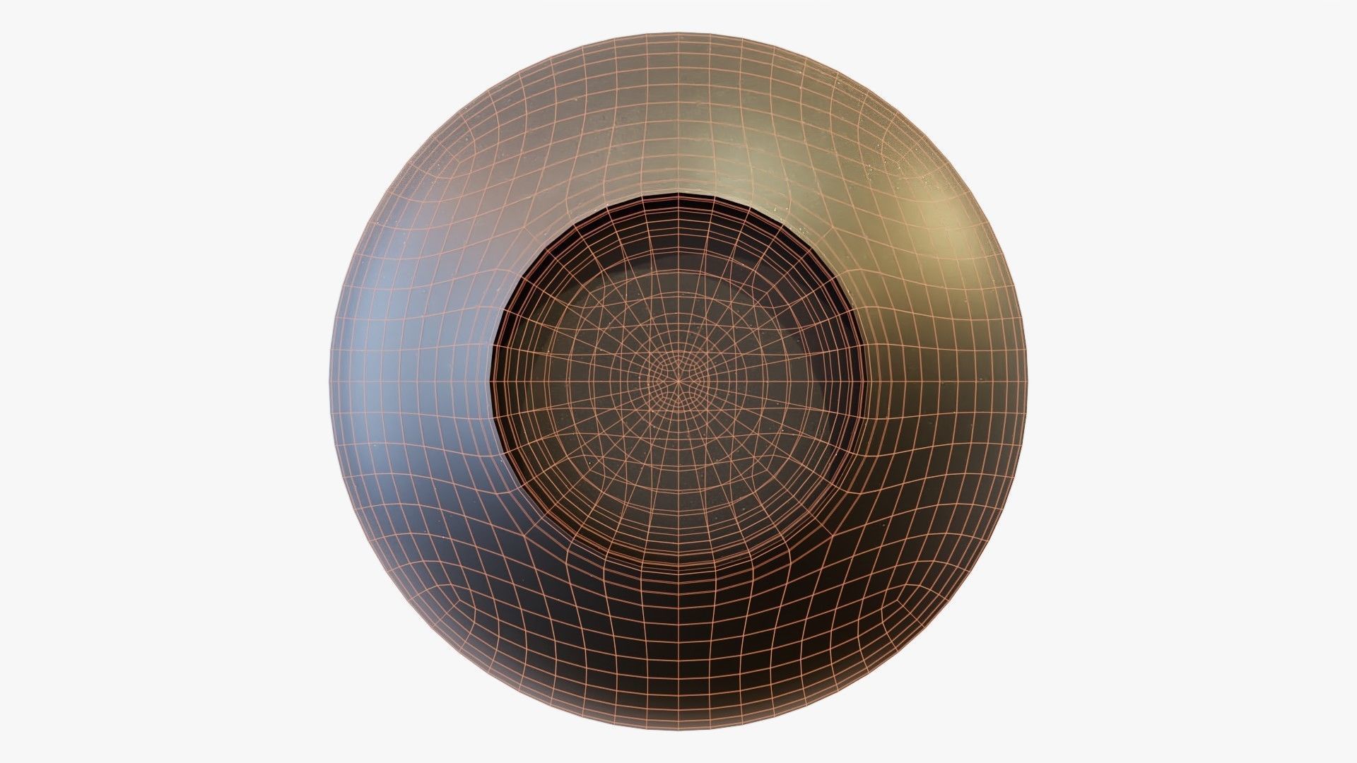 Human eye Photorealistic  Low-poly 3D model_19