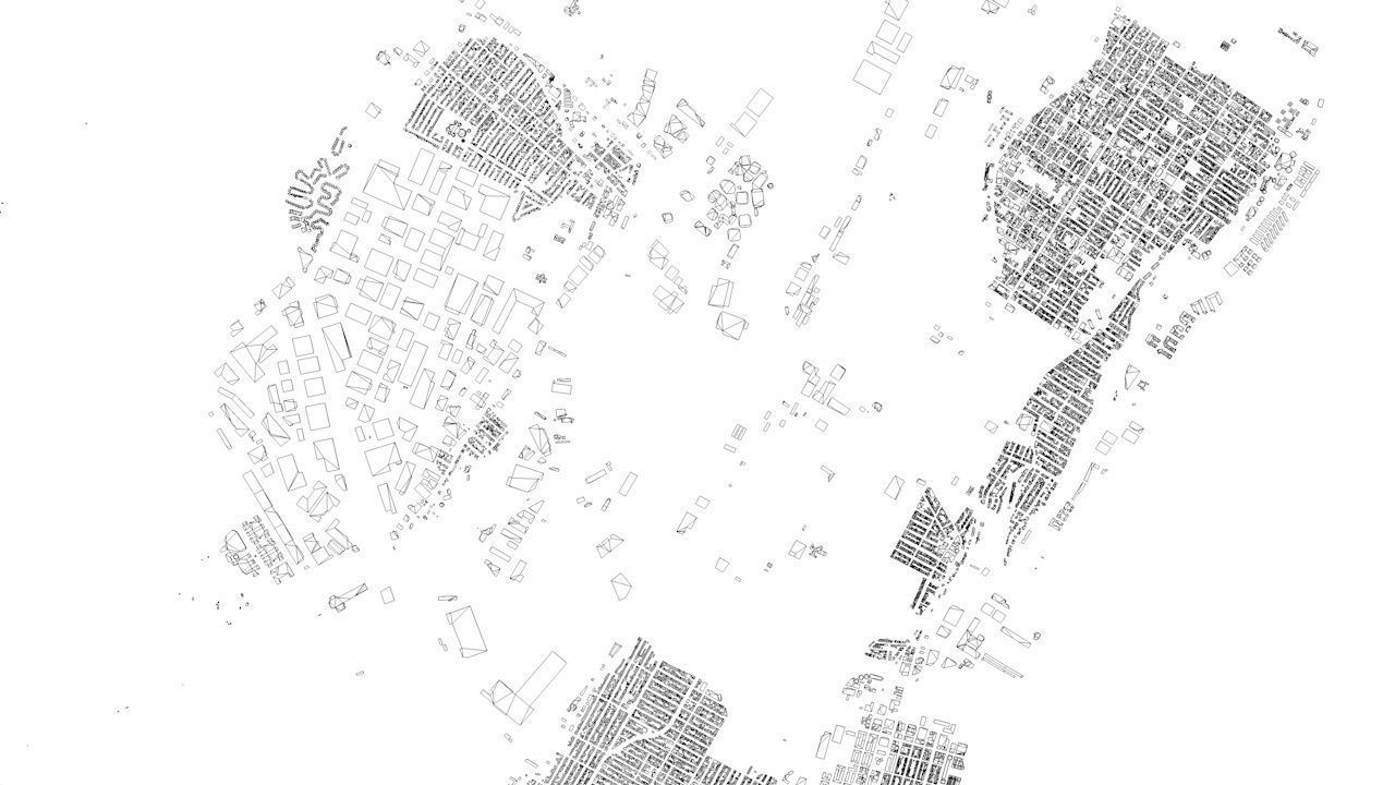 Jersey City Streets and Buildings 3D model_10