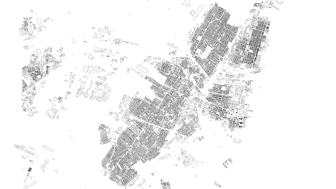 Jersey City Streets and Buildings 3D model_9