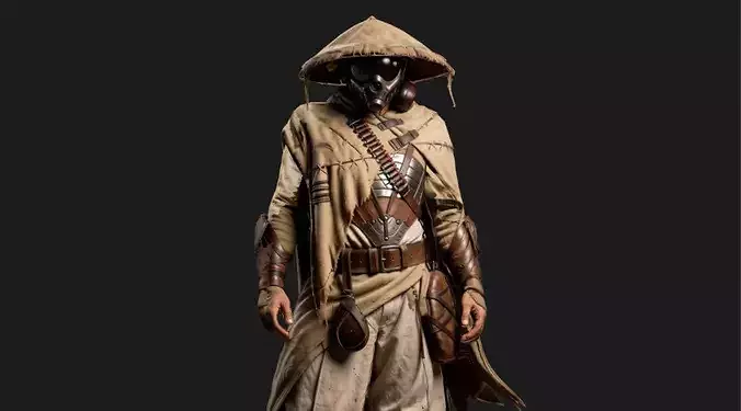 Sci-Fi Wasteland Outlaw