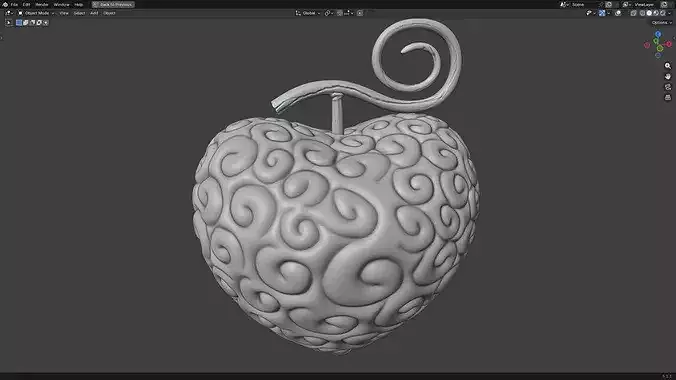 OPE OPE NO MI - DEVIL FRUIT 3D print model 6