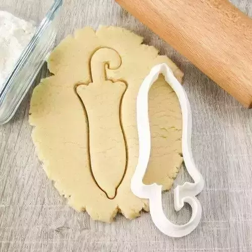Umbrella closed cookie cutter for professional