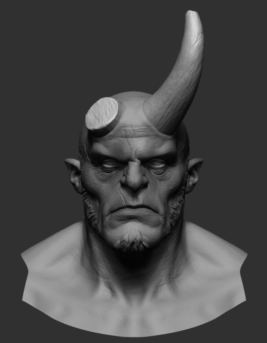 Hellboy v2 3D model_3