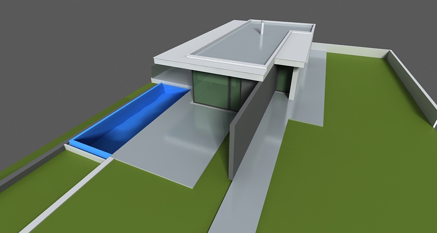 MODERN HOME 3D 3D model_7