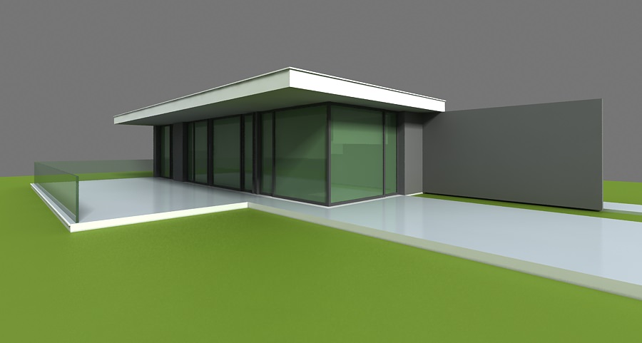 MODERN HOME 3D 3D model_2