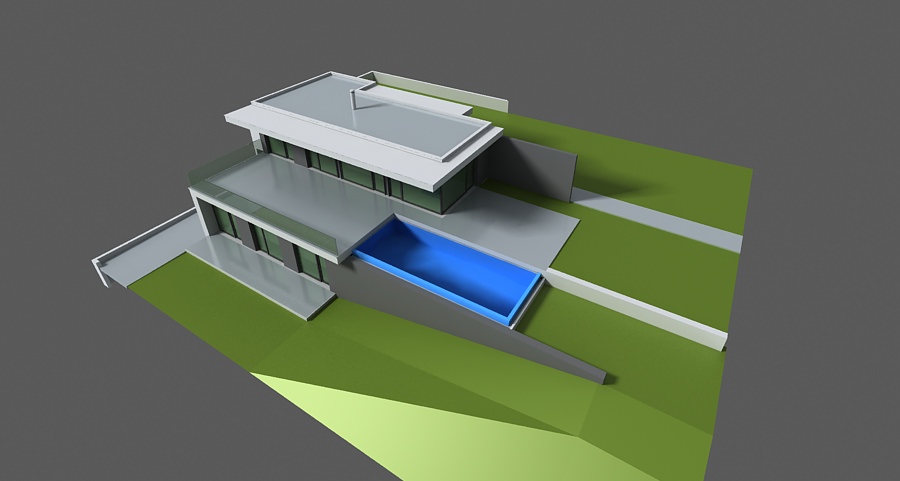 MODERN HOME 3D 3D model_9