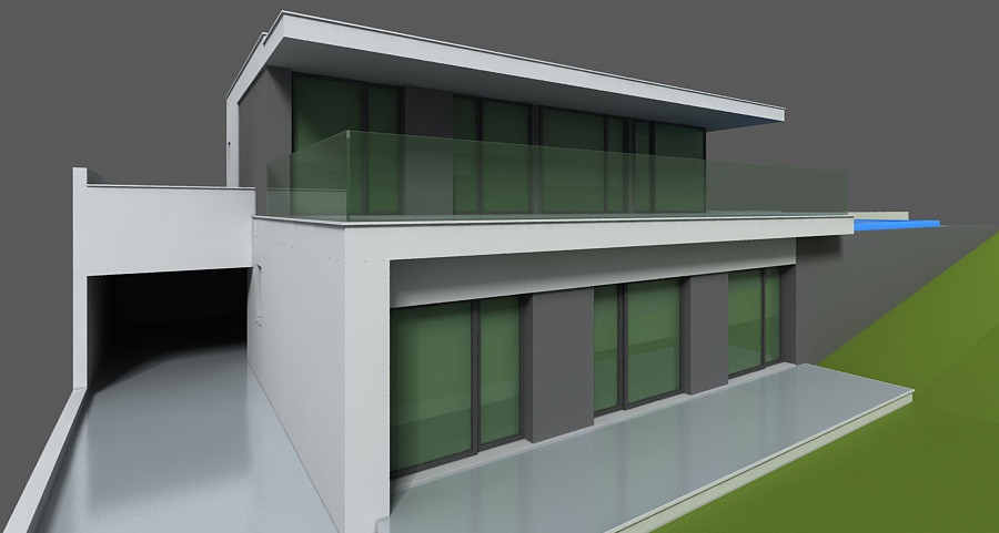 MODERN HOME 3D 3D model_3