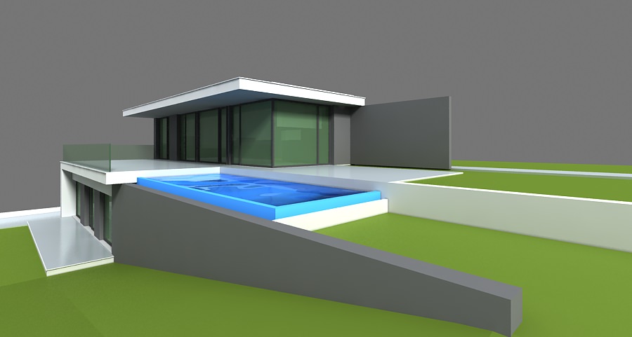 MODERN HOME 3D 3D model_5