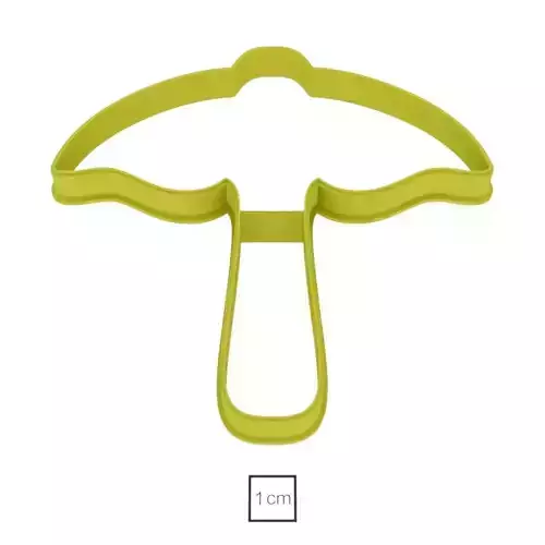 Umbrella cookie cutter for professional